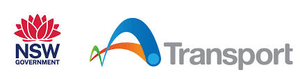 NSW Government and Transport NSW Logos.